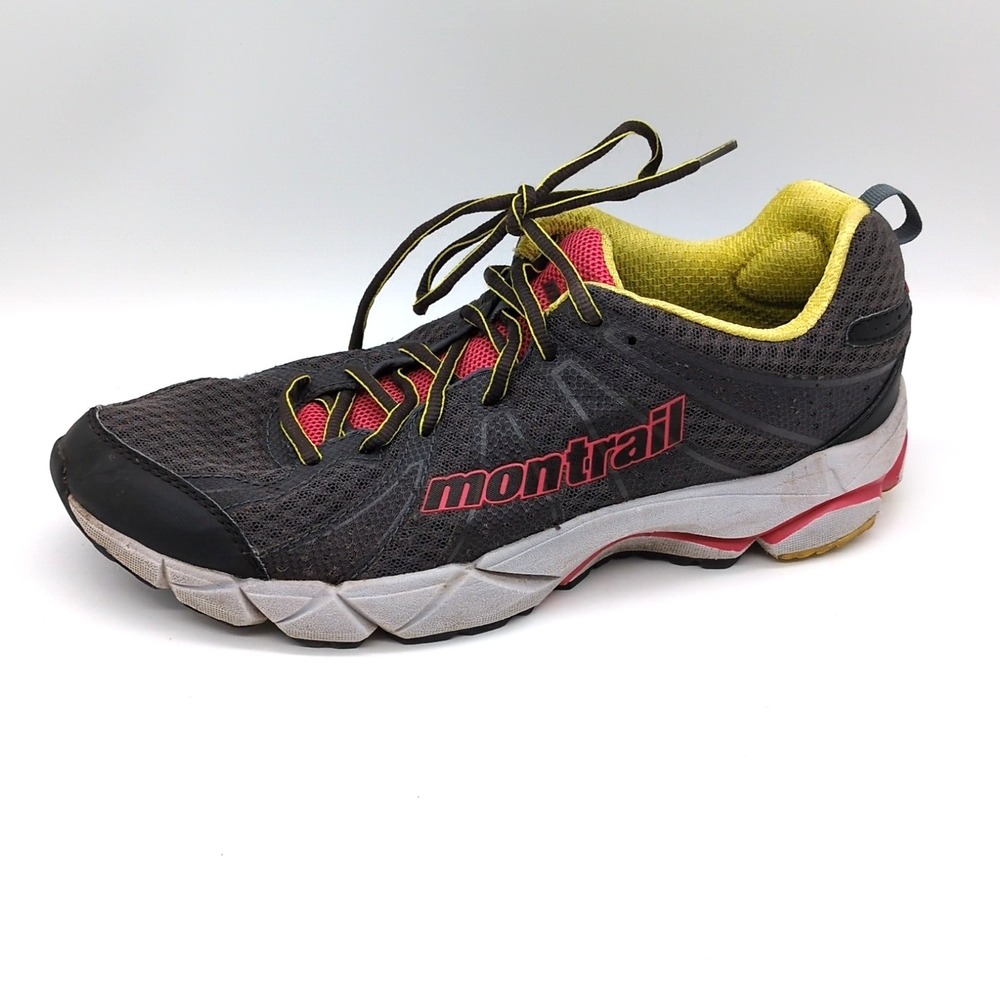 Columbia Montrail Sneakers Womens Gray 11 Athletic Hiking Trail Shoe‎ FluidFoam